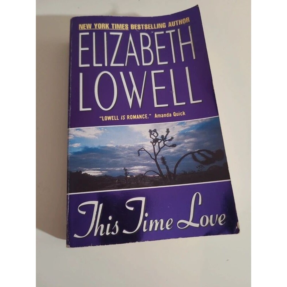 This Time Love by Elizabeth Lowell Paperback Novel New York Times Best Selling A